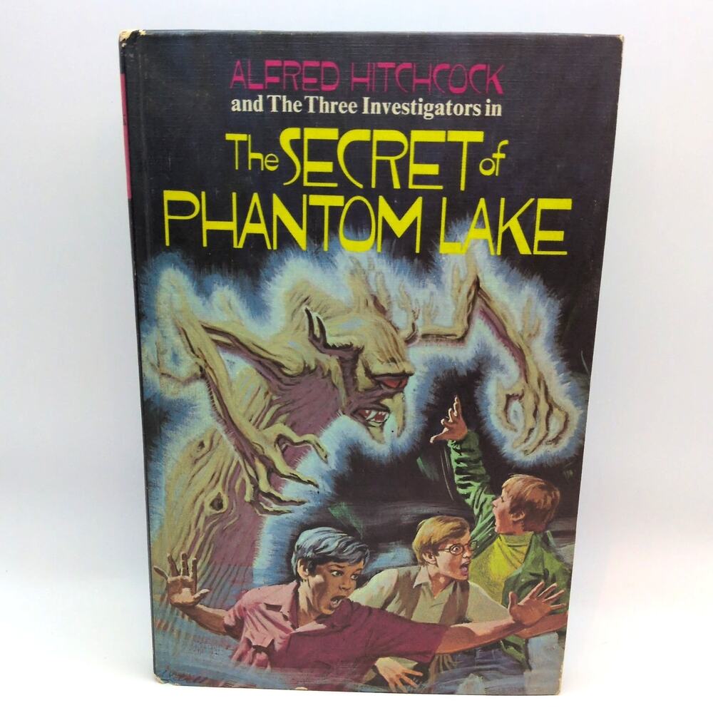 VTG Alfred Hitchcock & Three Investigators 19 The Secret Of Phantom Lake HC 1973